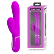 Pretty Love Mariana - 4in1 Multi-function Thumping Rabbit Vibrator Pink